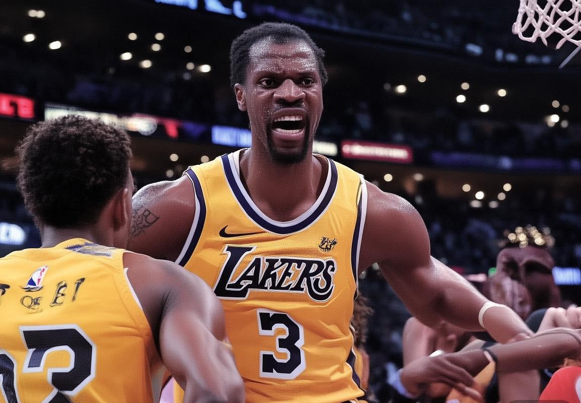 湖人热火总决赛对决回顾：詹姆斯戴维斯领军险胜(图2)